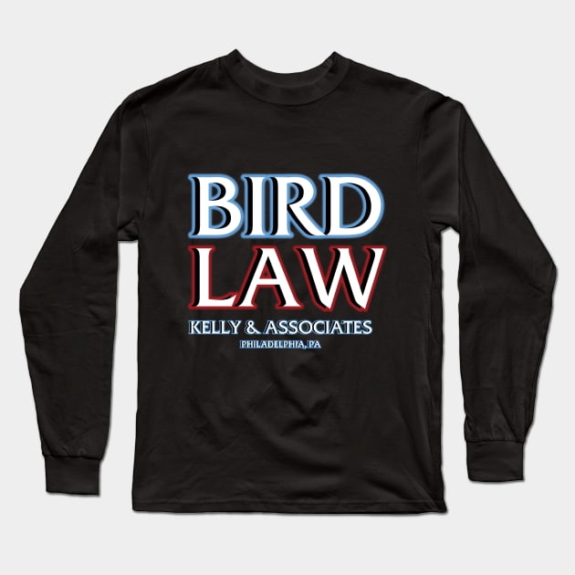 Bird Law (Parody Design) Long Sleeve T-Shirt by Gimmickbydesign